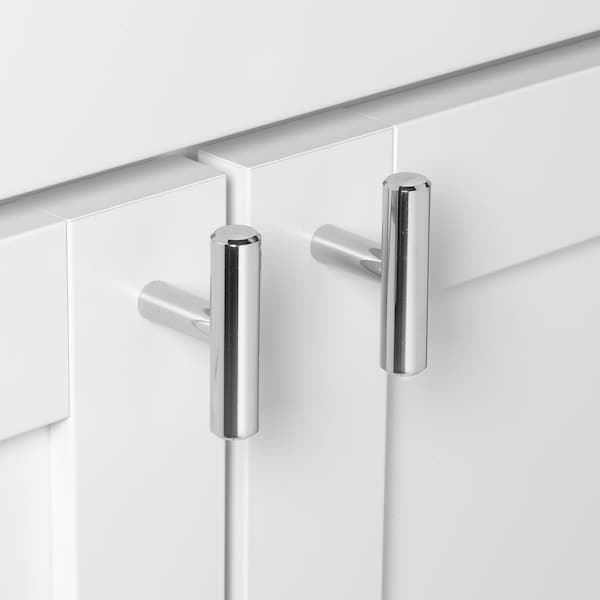Gliderite Hardware 2 in. Solid Steel Polished Chrome Cabinet T-Knob - 5002-T-PC, 25PK - 5002-T-PC-25