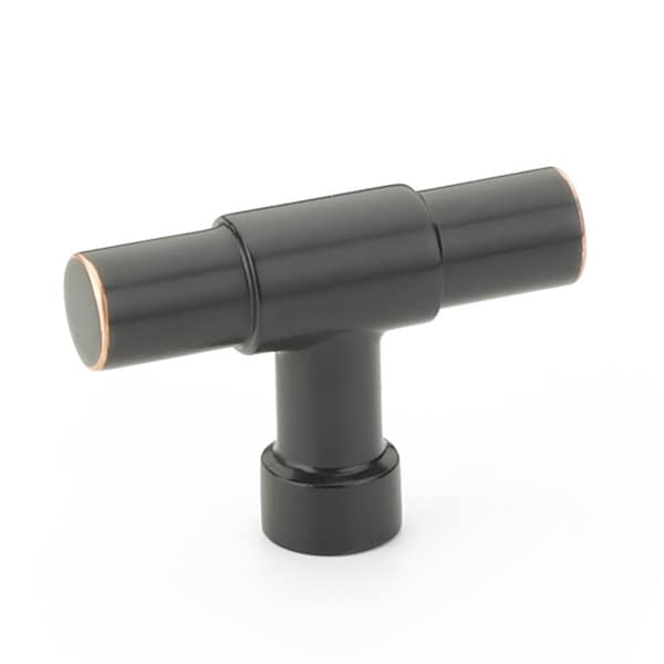 Emtek Jasper 2 in Finger Pull Cabinet Knob Oil Rubbed Bronze Finish - 86699US10B