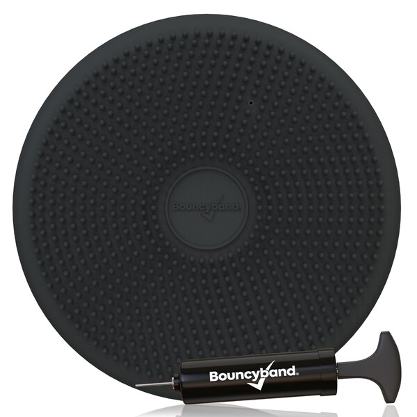 Bouncybands Big Wiggle Seat Sensory Cushion, Dark Gray - WS33GY