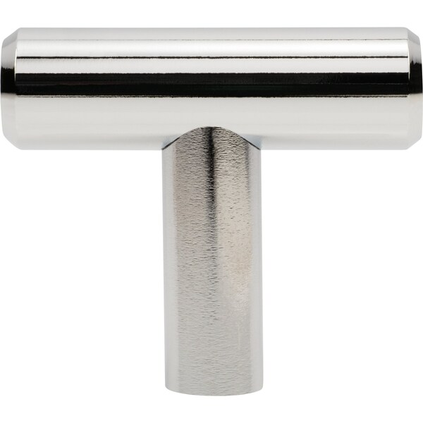 Designperfect 1-9/16 Overall Length Cabinet T-Knob, Polished Chrome, 25PK - DPA25T14KPC