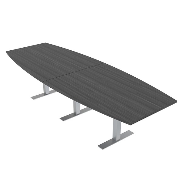 Skutchi Designs 45 in W, 120 in L, 29 in H, Engineered Wood Top, Grey - HAR-BOT-46X119-T-ASIANNIGHT