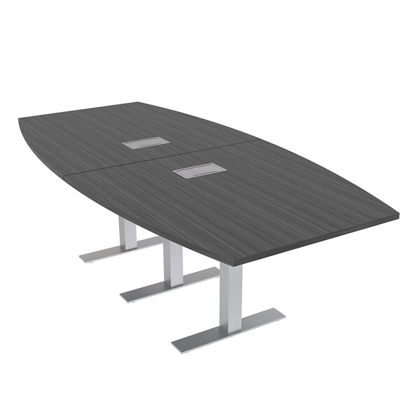 Skutchi Designs 45 in W, 96 in L, 29 in H, Engineered Wood Top, Grey - HAR-BOT-46X93-T-ELEC-ASIANNIGHT