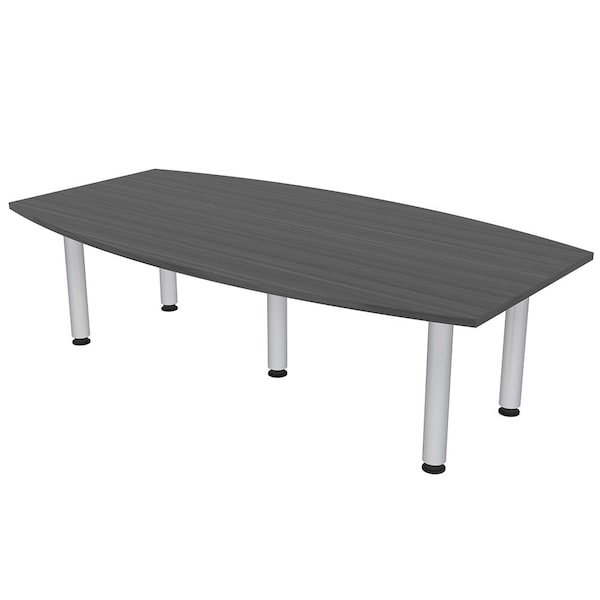 Skutchi Designs 45.25 in W, 84 in L, 29 in H, Engineered Wood Top, Grey - HAR-BOT-46X84-PT-AN