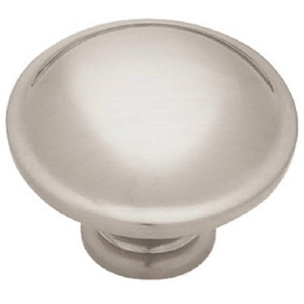 Grandoldgarden P40005V-BSN-C 1.25 in. Diameter Brushed Satin Nickel Round Knob - GR2158129
