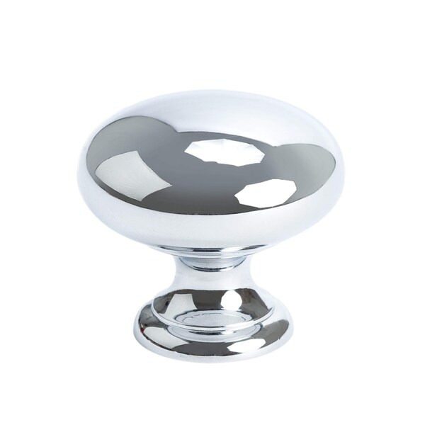 Berenson Plymouth Polished Chrome Round Knob - 9951-126-P