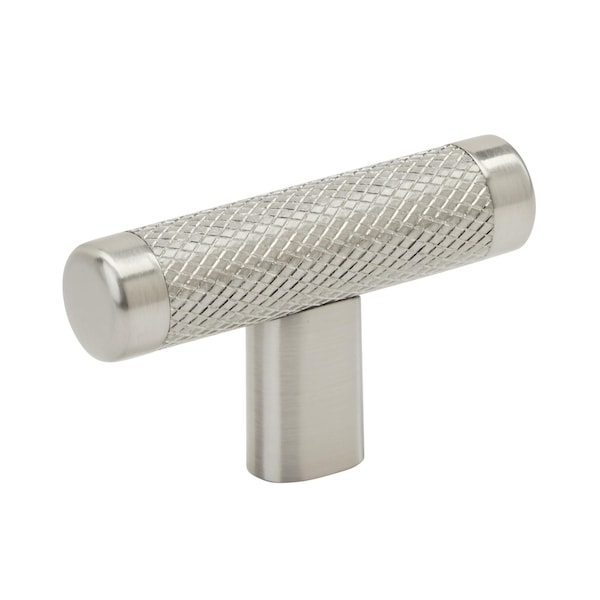 Amerock Bronx 2-5/8 in 67 mm Length Satin Nickel Cabinet Knob - BP36556G10