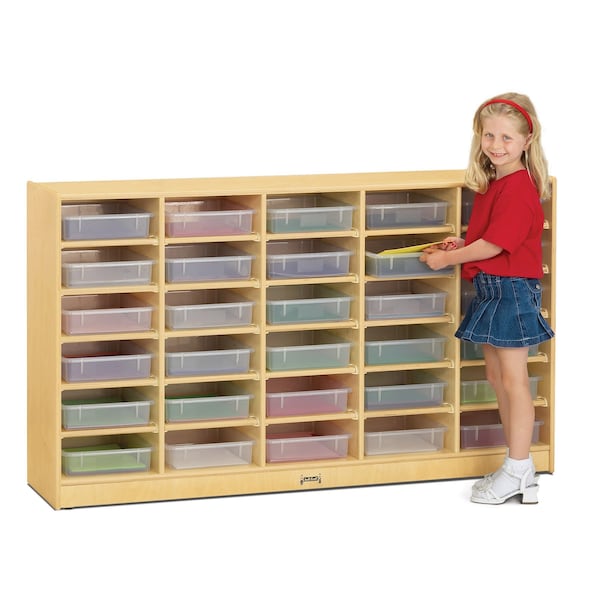 Jonti-Craft 30 Paper-Tray Mobile Storage, without Paper-Trays - 0930JC