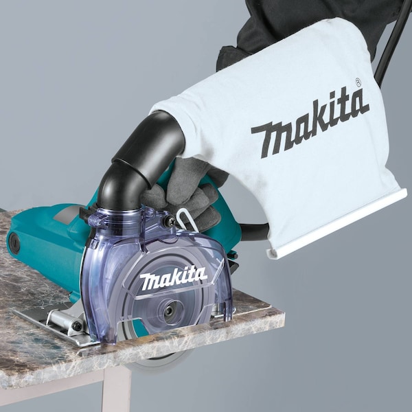 Makita 5" Dry Masonry Saw with Dust Extraction - 4100KB