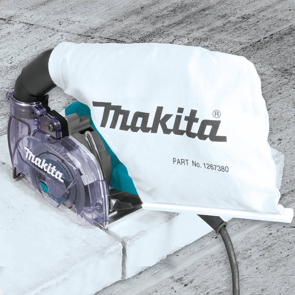 Makita 5" Dry Masonry Saw with Dust Extraction - 4100KB