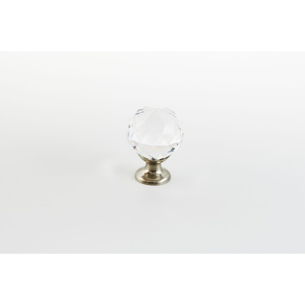 Schaub 1-1/8in Stargaze Cabinet Knob Satin Nickel Finish - 70-CS-15