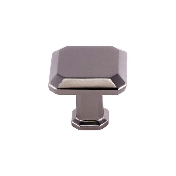 Pride Industrial 1in Square Cabinet Knob Dark Pewter Finish - K92230DP