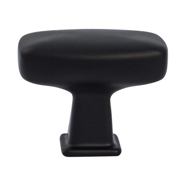Berenson 1.56 in. Subtle Surge Knob, Matte Black - BE1239 1055