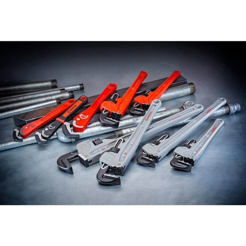 Llave de tubo de hierro fundido K9 con mordaza de 18 pulgadas Crescent - CIPW18