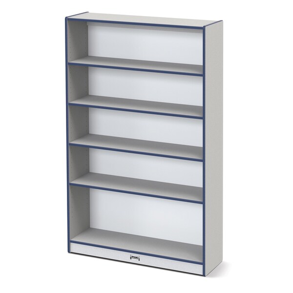 Jonti-Craft Rainbow Accents Tall Bookcase, Navy - 0972JC112