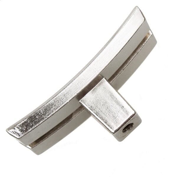 Gliderite Hardware 1-7/8 in. Satin Nickel Dual Bar Cabinet Knob, 25PK - 5742-SN-25