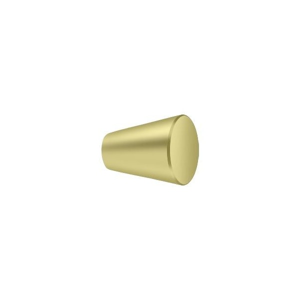 Deltana Knob Cone Cabinet 1-1/8" Bright Brass - KC24U3