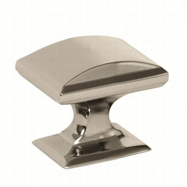 Amerock BP29340PN 1-1/4" (32 mm) Diameter Candler Cab Knob Bright Nickel - BP29340PN