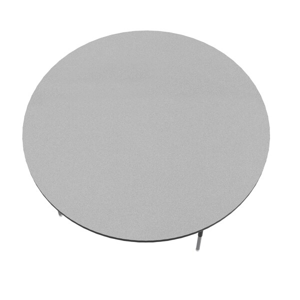 Correll Round Adjustable Height Activity Kids School Table, 60" dia. W, 19" to 29" H, Melamine Laminate - AM60-RND-15