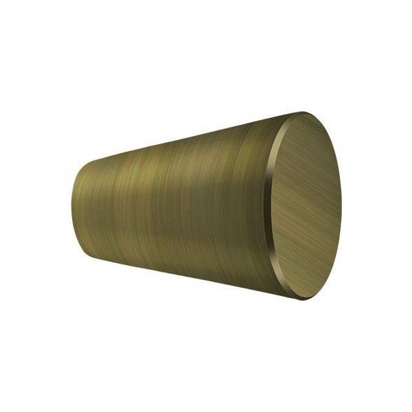 Deltana Knob Cone Cabinet 1" Antique Brass - KC20U5