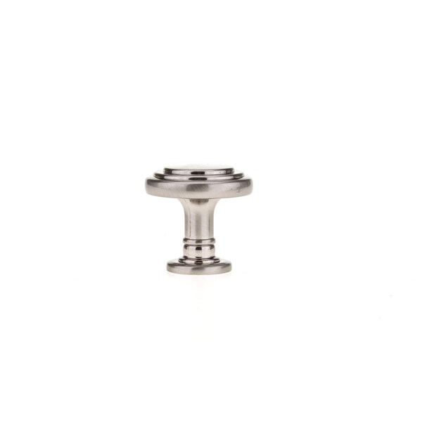 Richelieu 1 5/16 in (33 mm) Brushed Nickel Traditional Cabinet Knob - BP881833195