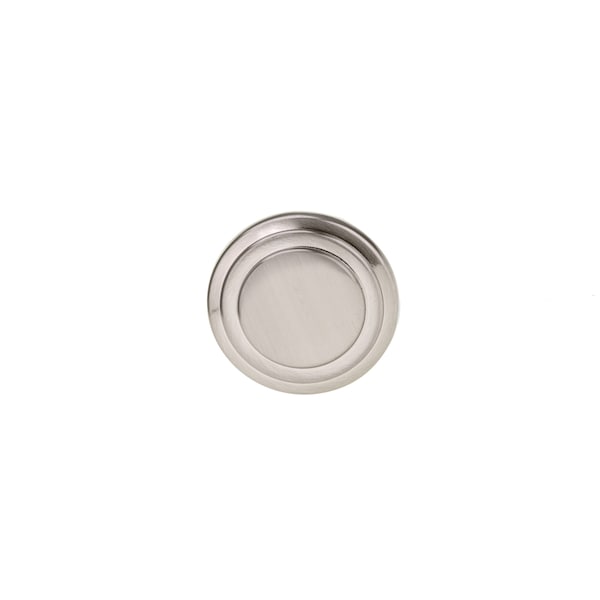 Richelieu 1 5/16 in (33 mm) Brushed Nickel Traditional Cabinet Knob - BP881833195