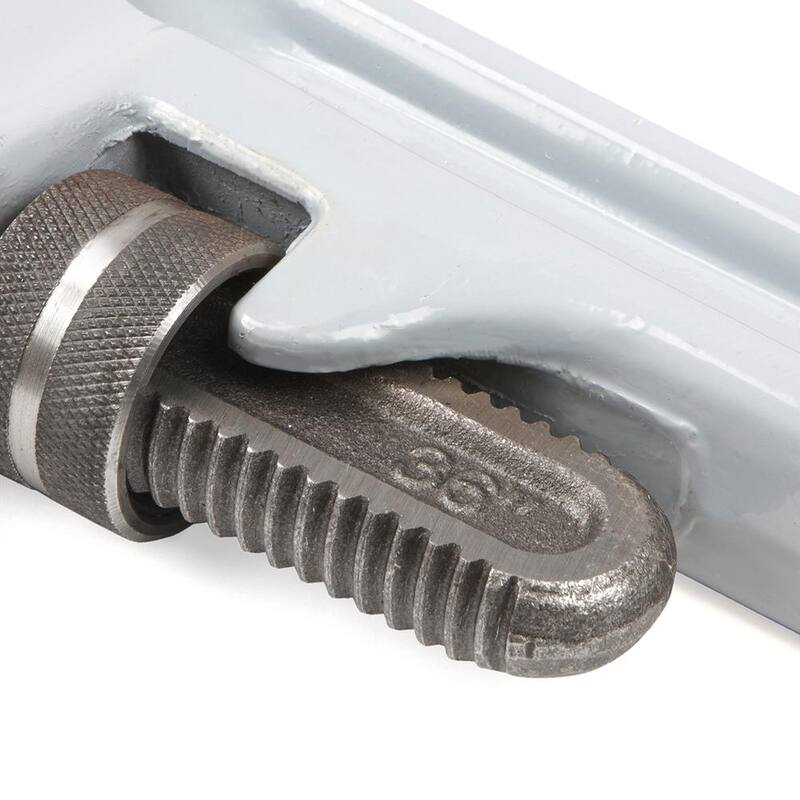 Llave de tubo recta de aluminio para fontaneros Stark de 36 pulgadas - 18848