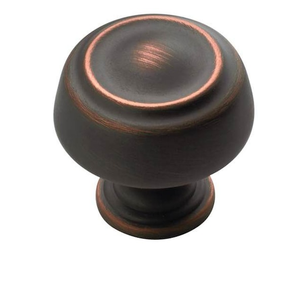 Amerock BP53700ORB-25PACK Pack of 25 1-1/4" (32 mm) Diameter Kane Cab Knob ORB - BP53700ORB-25PACK