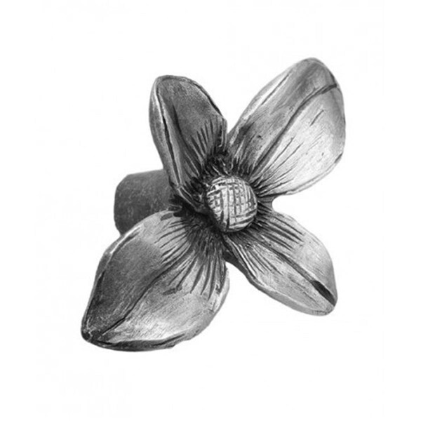 Acorn Mfg Acorn 2 in. Dogwood Knob Pull, Black - APQBP