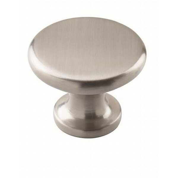 Amerock BP29115G10-10PACK 1-1/2" (38 mm) Value Oversized Cab Knob Satin Nickel - BP29115G10-10PACK