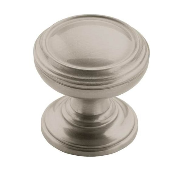 Amerock BP55342G10-50PACK 1-1/4" (32 mm) Revitalize Cab Knob Satin Nickel - BP55342G10-50PACK