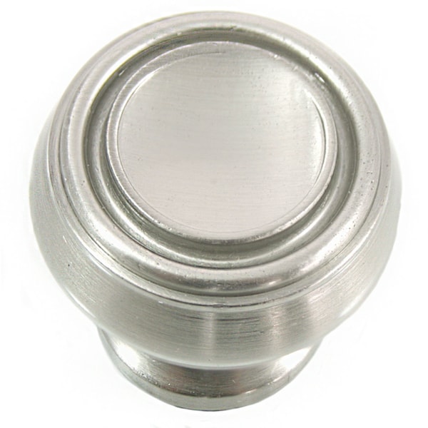 Mng 1 1/4" Knob, Balance, Satin Nickel - 85028
