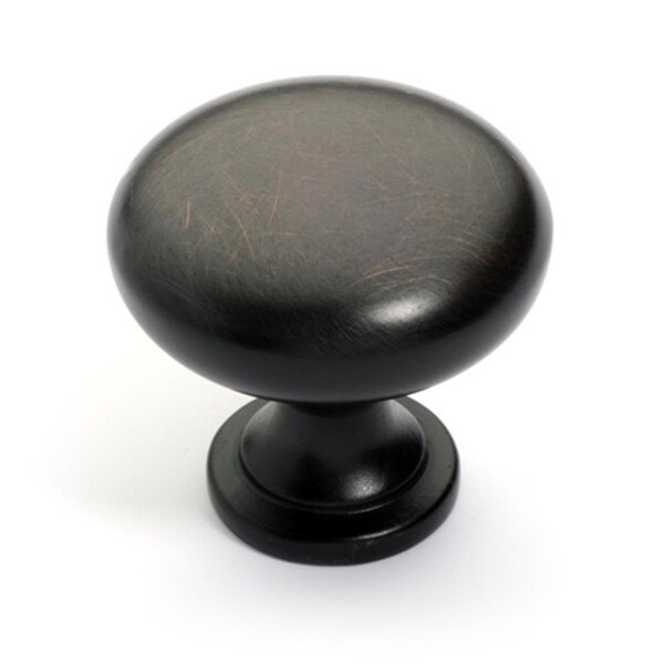 Dynasty Hardware Super Saver Classic Cabinet Knob Aged Oil Rubbed Bronze - K391010B