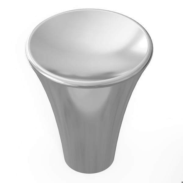 Hickory Hardware Maven Collection Knob 15/16 Inch Diameter Chrome Finish - H078777CH