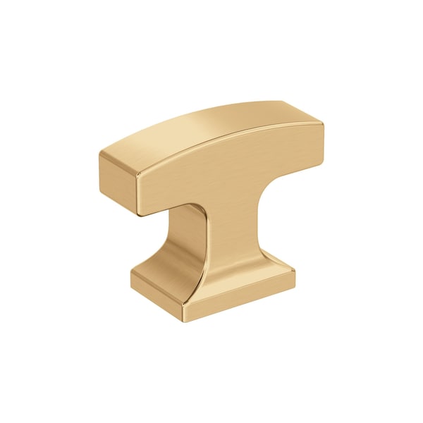 Amerock Westerly 1-5/16 inch 33mm Length Champagne Bronze Cabinet Knob - BP53717CZ