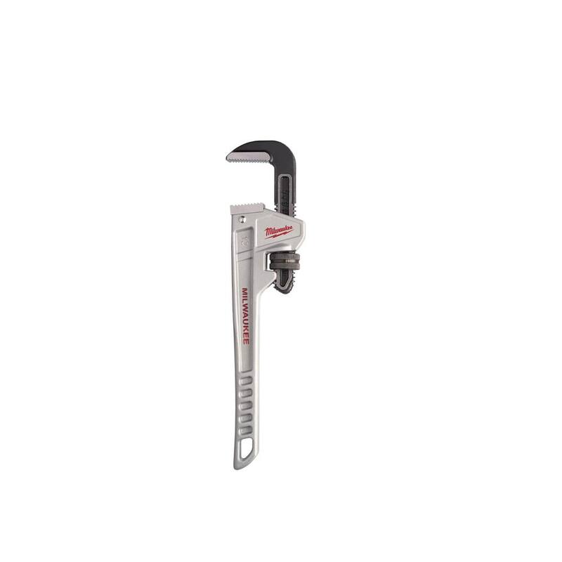 Llave de tubo de aluminio de 12 pulgadas de Milwaukee - 48-22-7212