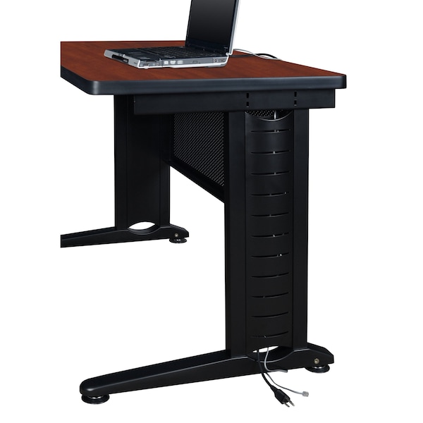 Fusion Rectangle Tables > Training Tables > Fusion Training Tables, 48 W, 24 L, 29 H, Wood|Metal Top - MFTT4824CH