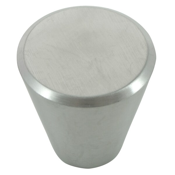 Laurey Melrose Stainless Steel Cone Knob, 1 1/4" - 89101