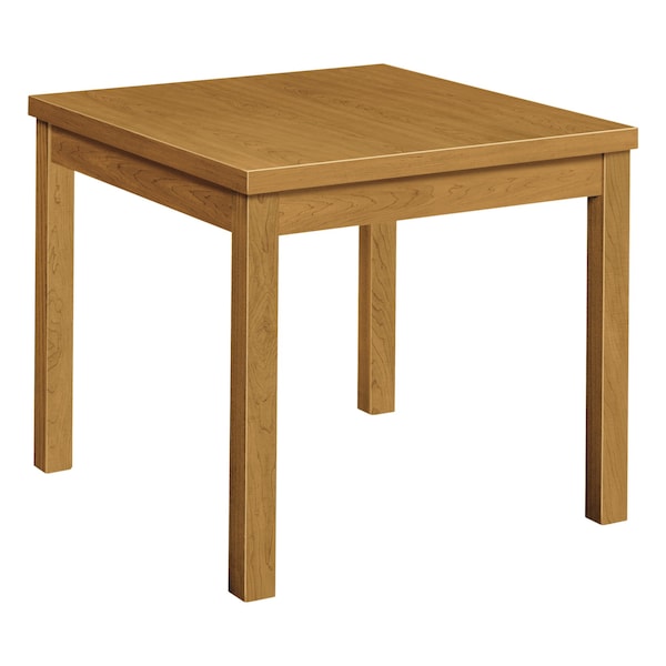 Hon Square Occasional Table, 24" W, 24" L, 20" H, Harvest Top, High-Pressure Laminate - H80192.CC
