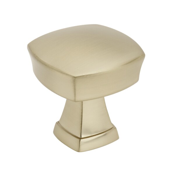 Amerock Stature 1-1/4 in 32 mm Length Golden Champagne Cabinet Knob, 10PK - 10BX11287BBZ