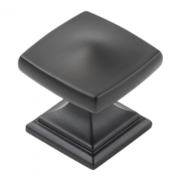 Belwith Products Belwith 1.25 sq. in. Door Knob, Matte Black - BWH078769 MB