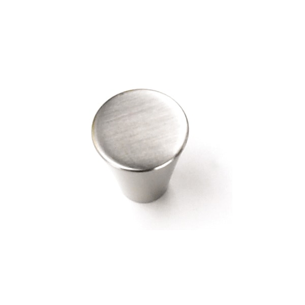 Laurey 3/4" Delano Small Cone Knob, Brushed Satin Nickel - 26059