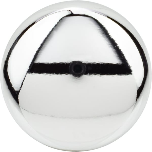 Designperfect 1-3/16 Diameter Round Cabinet Knob, Polished Chrome - DPA-R28KPC