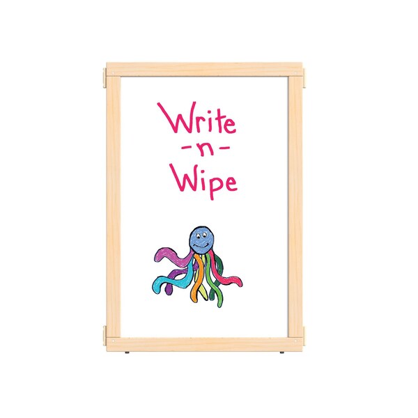 Jonti-Craft KYDZ Suite Panel, A-height, 24 in. Wide, Write-n-Wipe - 1510JCAWW