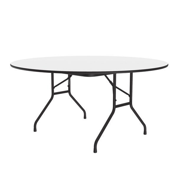 Correll CF HPL Folding Tables 60" Round White - CF60PX-36