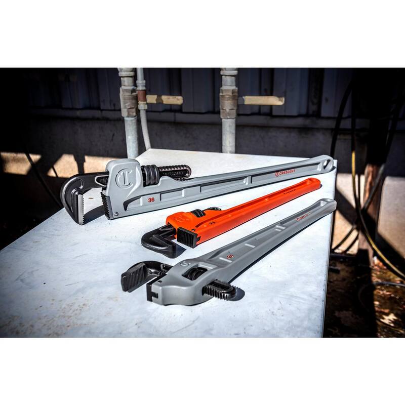 Llave de tubo de aluminio Crescent de 36 pulgadas - CAPW36