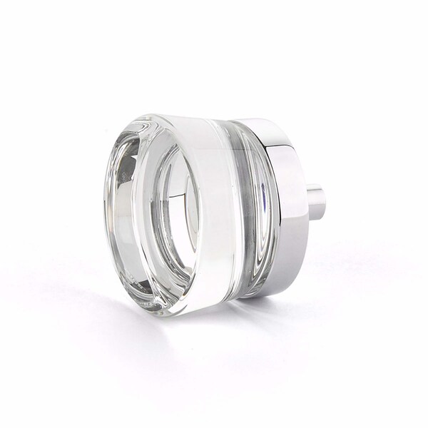 Schaub 1-3/8in City Lights Cabinet Knob Polished Chrome Finish - 77-26
