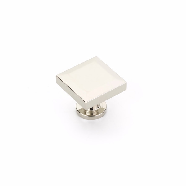 Schaub Heathrow 1-1/4in Cabinet Knob Polished Nickel Finish - 551-PN