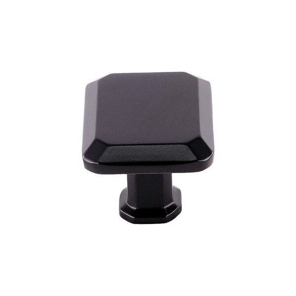 Pride Industrial 1-1/2in Rectangle Cabinet Knob Matte Black Finish - K92430BK