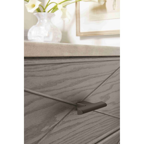 Amerock Riva 2-1/2 in 64 mm Length Graphite Cabinet Knob - BP55361GPH