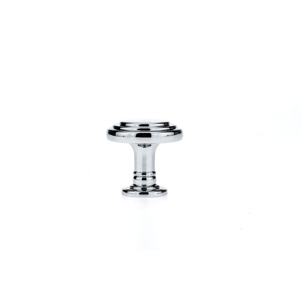 Richelieu 1 5/16 in (33 mm) Chrome Traditional Cabinet Knob - BP881833140